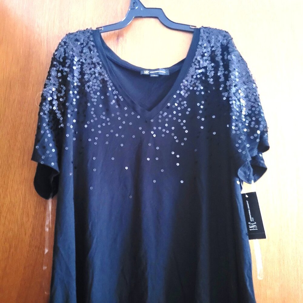 Black Sparkle top
